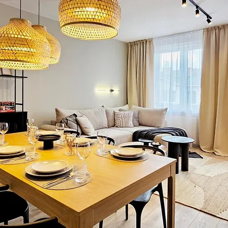 Holidayhomepl Kopernika 14 Z Dwoma Sypialniami Przy Plazy Апартаменты Мендзыздрое