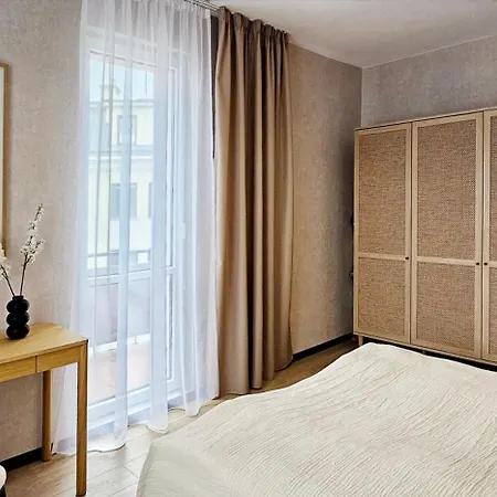 Holidayhomepl Kopernika 14 Z Dwoma Sypialniami Przy Plazy Lejlighed *